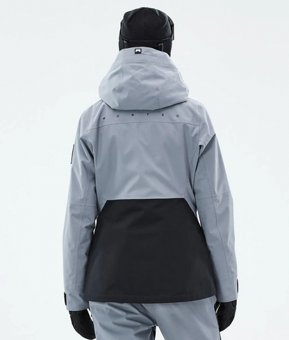 Moss W Veste de ski pour femme – Bleu doux / Noir